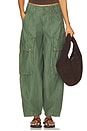 view 1 of 6 x We The Free Brentwood Slouch Pant In Aged Green in Aged Green