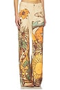 view 2 of 6 x We The Free Printed Straight Leg Pant in Beach Scene