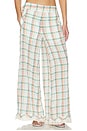 view 1 of 7 PANTALON LARGE FREE PEOPLE HOUR GLASS in Ivory Combo