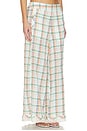view 3 of 7 PANTALON LARGE FREE PEOPLE HOUR GLASS in Ivory Combo