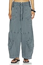 view 1 of 6 PANTALONES PARACHUTE ONSET in Steel