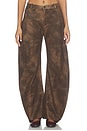 view 1 of 6 x We The Free Spotlight Faux Trouser in Chocolate Brown