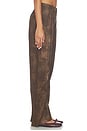 view 4 of 6 x We The Free Spotlight Faux Trouser in Chocolate Brown