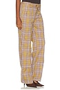view 2 of 6 PANTALÓN CON TRABILLA CEÑIDO SET ON YOU in Aged Gold Combo