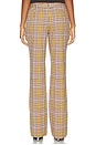 view 5 of 6 PANTALÓN CON TRABILLA CEÑIDO SET ON YOU in Aged Gold Combo