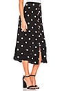 view 2 of 4 JUPE MIDI RETRO LOVE in Black & White Combo