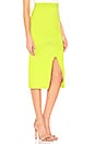 view 2 of 4 Skyline Midi Skirt in Lime