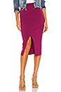 view 1 of 4 Skyline Midi Skirt in Raspberry