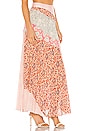 view 2 of 4 Palma Patchwork Skirt in Peach