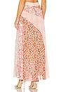 view 3 of 4 Palma Patchwork Skirt in Peach