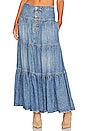 view 1 of 4 Dreamweaver Maxi Skirt in Blue Wave