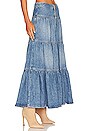 view 2 of 4 Dreamweaver Maxi Skirt in Blue Wave