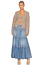 view 4 of 4 Dreamweaver Maxi Skirt in Blue Wave
