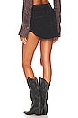 view 3 of 4 Sky High Mini Skirt in Black