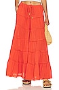 view 1 of 4 FALDA MAXI FREE PEOPLE SIMPLY SMITTEN in Zesty