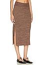 view 2 of 4 Golden Hour Midi Skirt in French Roast