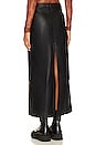 view 3 of 4 City Slicker Faux Leather Maxi Skirt In Black in Black
