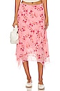 view 1 of 4 Garden Party Skirt in Pink Blossom