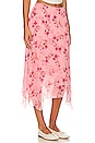 view 2 of 4 Garden Party Skirt in Pink Blossom
