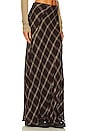 view 2 of 4 FALDA FREE PEOPLE VINTAGE CRUSH in Brown Combo