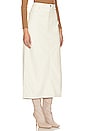 view 2 of 4 x We The Free City Slicker Faux Leather Maxi Skirt in Nilla Cream