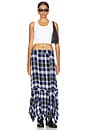 view 4 of 4 FALDA MAXI FREE PEOPLE BORDEAUX in Navy Combo