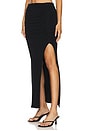 view 3 of 6 FALDA MAXI FREE PEOPLE PEAK SHOQ in Black Solid