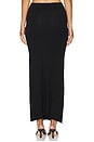 view 4 of 6 FALDA MAXI FREE PEOPLE PEAK SHOQ in Black Solid