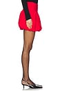 view 3 of 6 x REVOLVE Elodie Bubble Mini Skirt in Retro Red