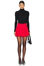 view 5 of 6 x REVOLVE Elodie Bubble Mini Skirt in Retro Red