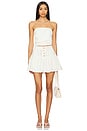 view 5 of 6 Roselle Eyelet Mini Skirt in Ivory