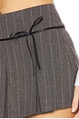 view 6 of 6 ЮБКА FREE PEOPLE HOUSTON in Charcoal Pinstripe