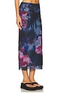 view 2 of 6 Sunset Mesh Maxi Skirt in Night Combo