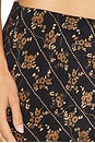 view 6 of 6 Bali Sweet Escape Skirt in Black Combo