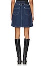 view 4 of 6 x We The Free Suzy Denim Midi Skirt In Deep Ocean in Deep Ocean