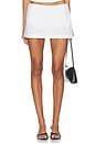 view 1 of 6 x free-est My Little Micro Mini Skirt In Ivory in Ivory
