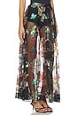 view 2 of 6 Fioritura Maxi Skirt in Black