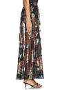 view 3 of 6 Fioritura Maxi Skirt in Black