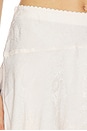 view 6 of 6 Something Satin Half Slip Skirt in Coconut Cream