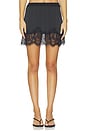 view 1 of 6 X Intimately Meet Me in The Middle Half Slip Skirt in Black