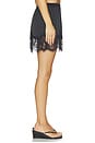 view 3 of 6 X Intimately Meet Me in The Middle Half Slip Skirt in Black