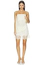 view 6 of 6 X Intimately Meet Me in The Middle Half Slip Skirt in Tofu