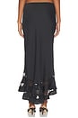 view 6 of 7 Long Lost Lover 1/2 Slip Skirt in Black