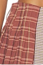 view 8 of 7 MINI JUPE PLISSÉE SHERRY  in Rose Combo