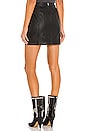 view 3 of 4 Modern Femme Faux Leather Mini Skirt in Black