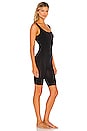 view 2 of 4 Everyday Bikeshort Romper in Black