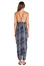 view 3 of 4 Harem Romper in Indigo Combo