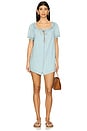 view 1 of 3 MACAQUINHO JEANS BABYDOLL DAISY in August Blue
