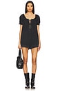 view 2 of 4 x We The Free Daisy Denim Babydoll Romper in Star Crossed