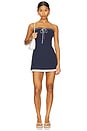 view 1 of 3 FREE PEOPLE MELODIE 롬퍼 in Planet Blue Combo